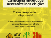 Campanha mobilidade sustentável nas eleições – Cartas Compromisso disponíveis